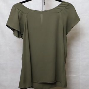 Dark green dress shirt